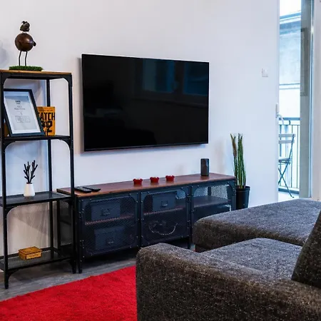 Downtown Apartment With Free Garage Balcony And Ac
